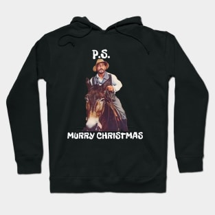 Vintage TV Westerns Murry Christmas Hoodie